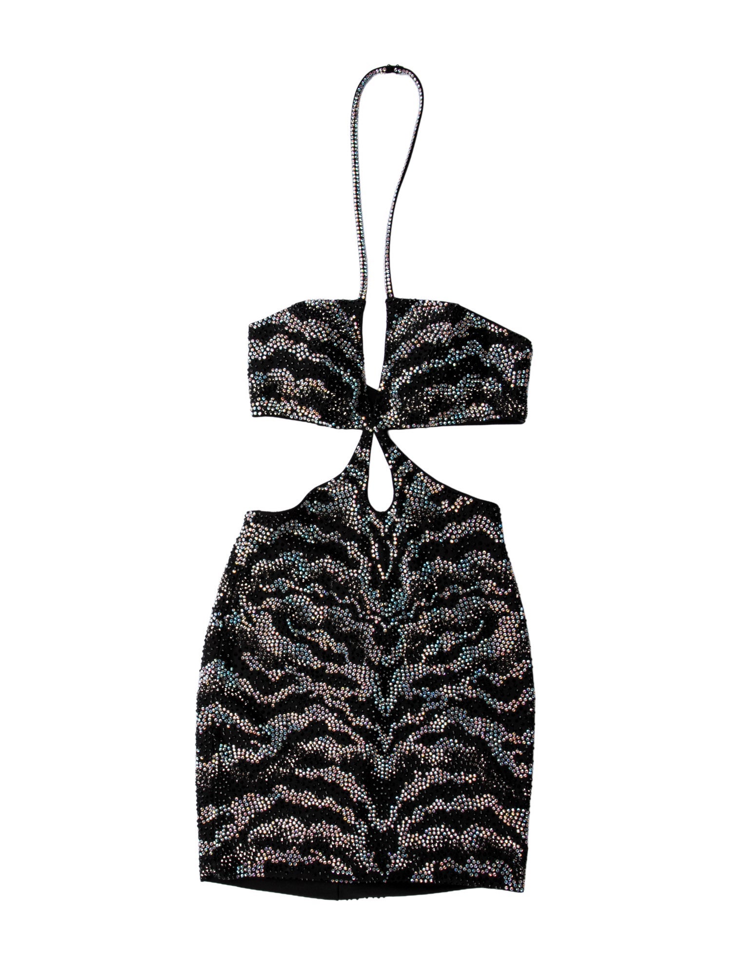 Ashley Lauren Printed Mini Dress