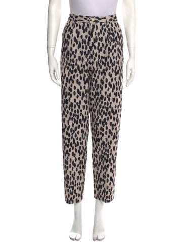 Altea Pants Animal Print Straight Leg Us4, It40 | S