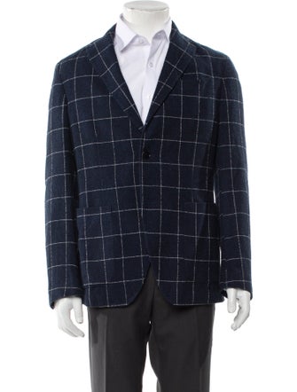 Altea Plaid Print Blazer
