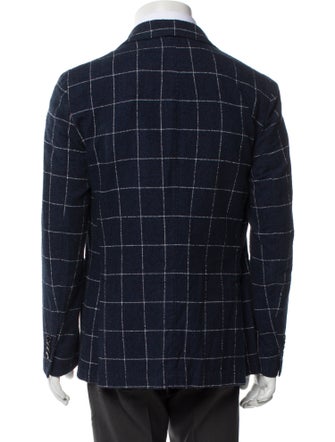 Altea Plaid Print Blazer
