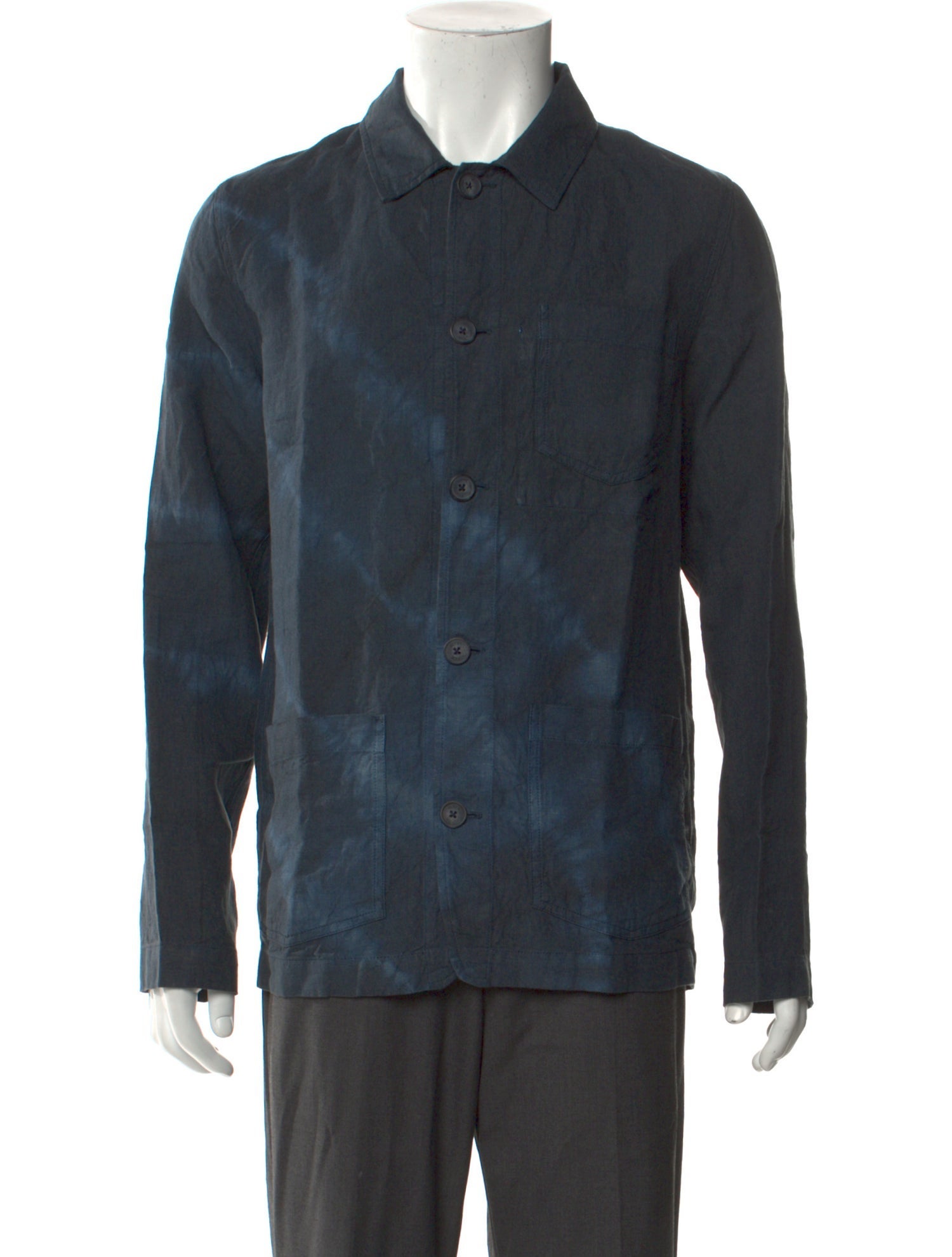 Altea Tie-Dye Print Long Sleeve Shirt