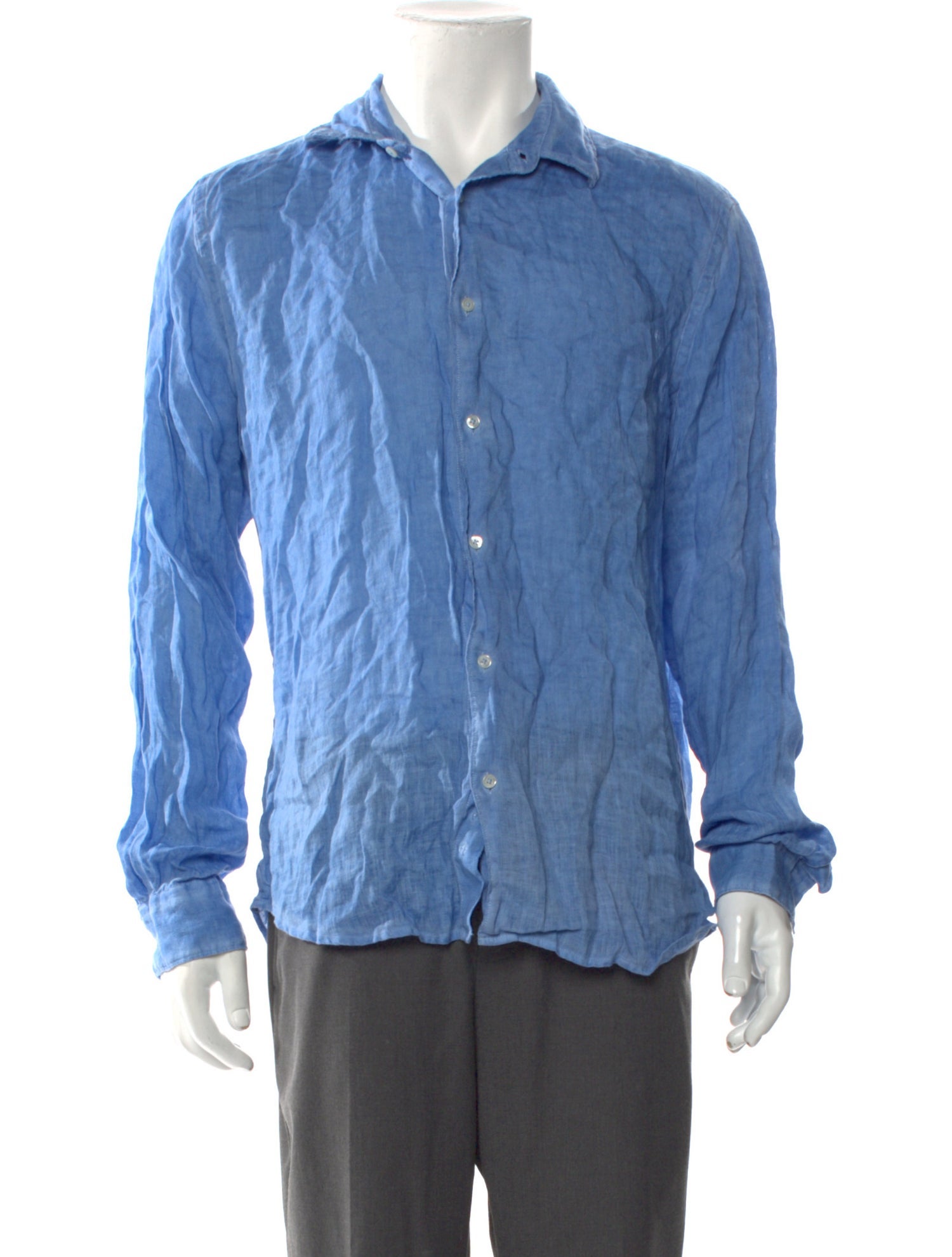 Altea Linen Long Sleeve Dress Shirt