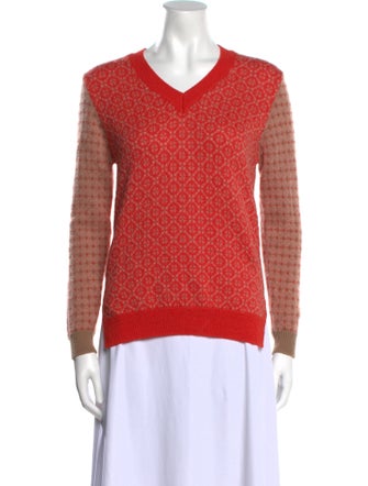 Altea Virgin Wool Printed Sweater