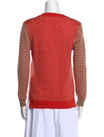 Altea Virgin Wool Printed Sweater