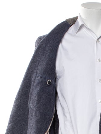 Altea Wool Three Button Blazer