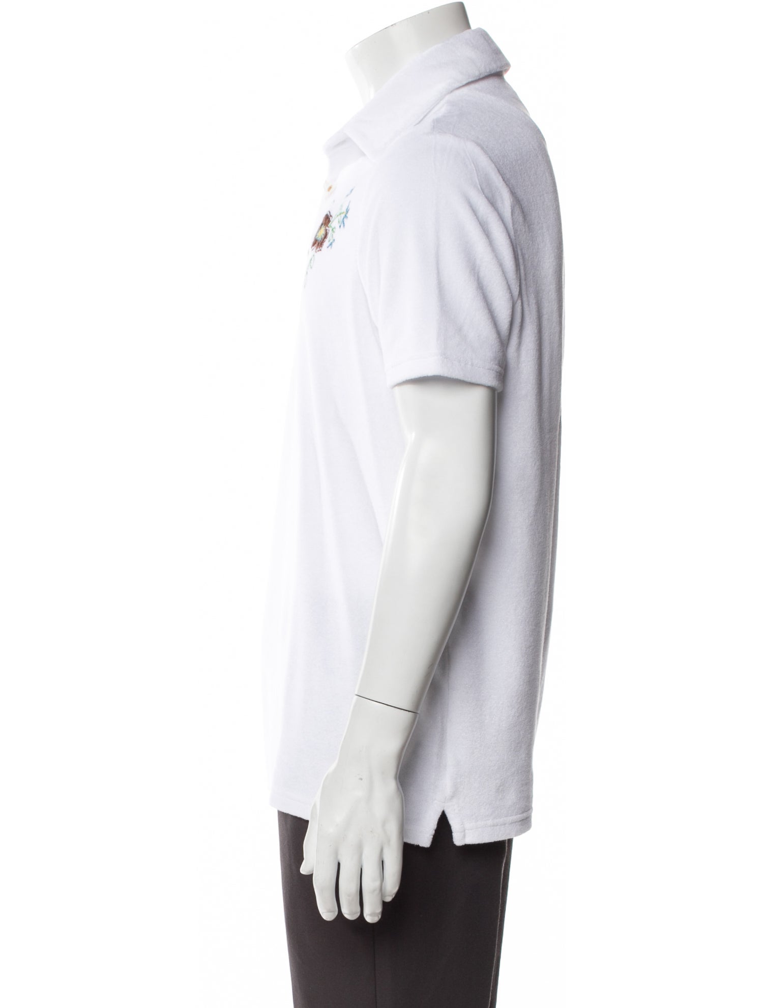 Altea Graphic Print Collar Polo Shirt