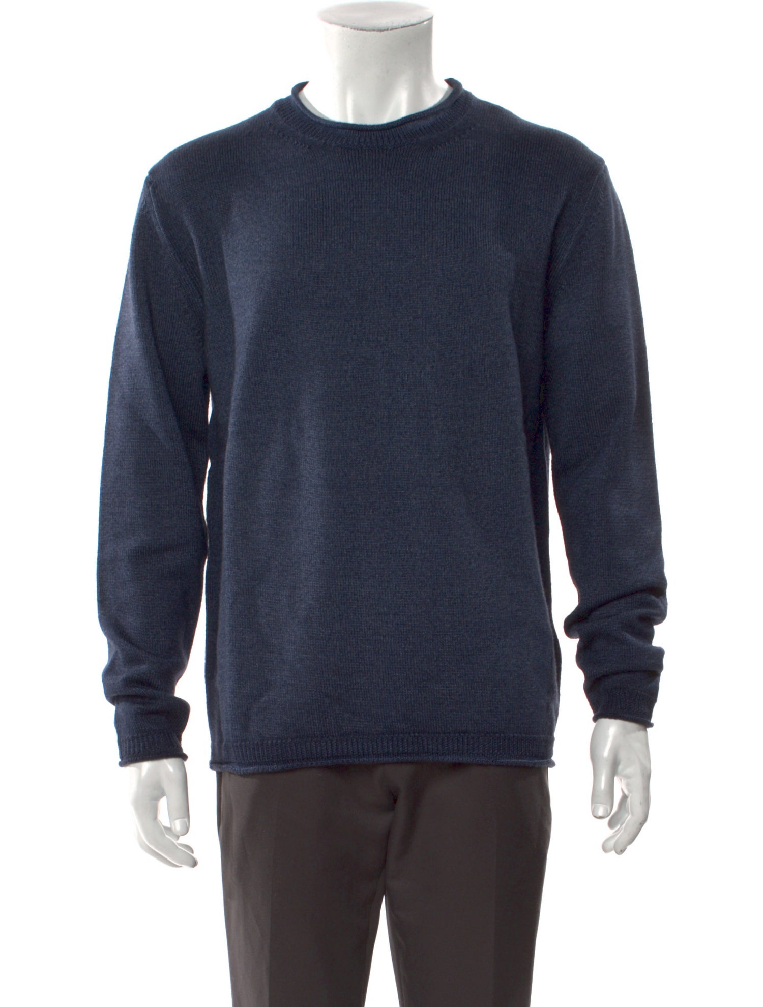 Altea Virgin Wool Crew Neck Pullover