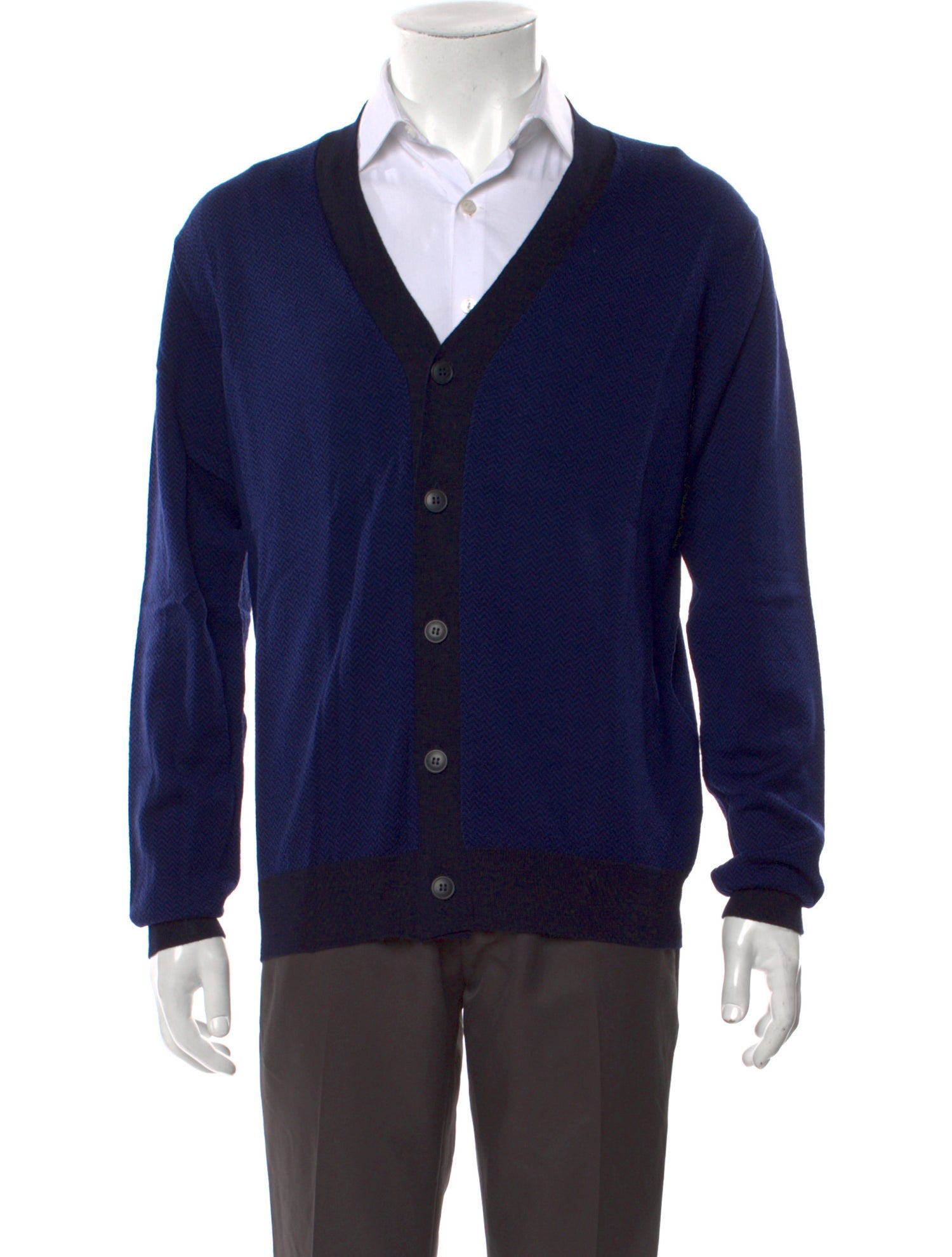 Altea Virgin Wool V-Neck Cardigan w/ Tags