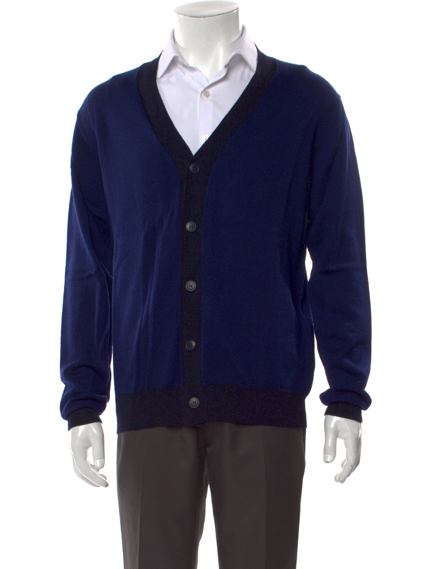 Altea Virgin Wool V-Neck Cardigan w/ Tags