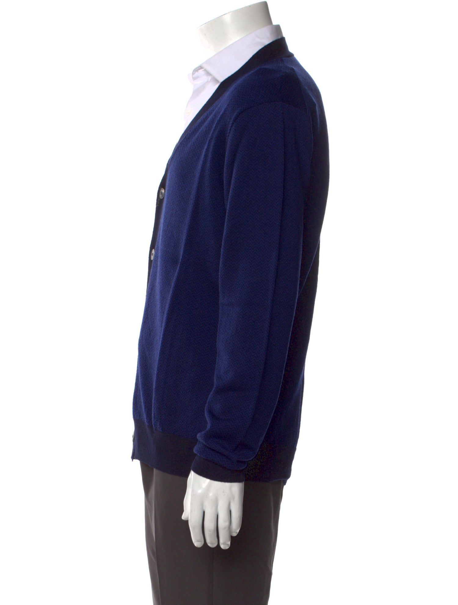 Altea Virgin Wool V-Neck Cardigan w/ Tags