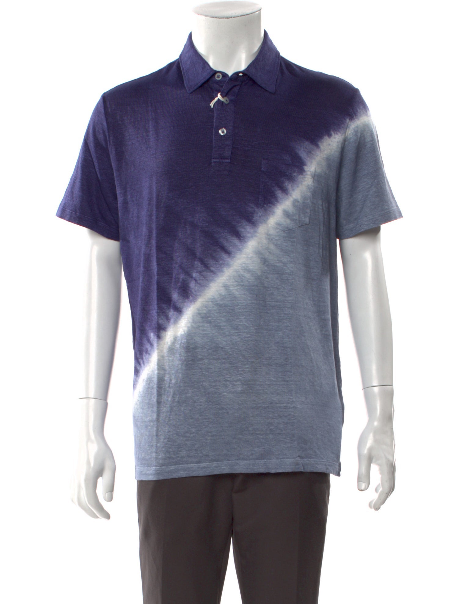 Altea Linen Crew Neck Polo Shirt w/ Tags