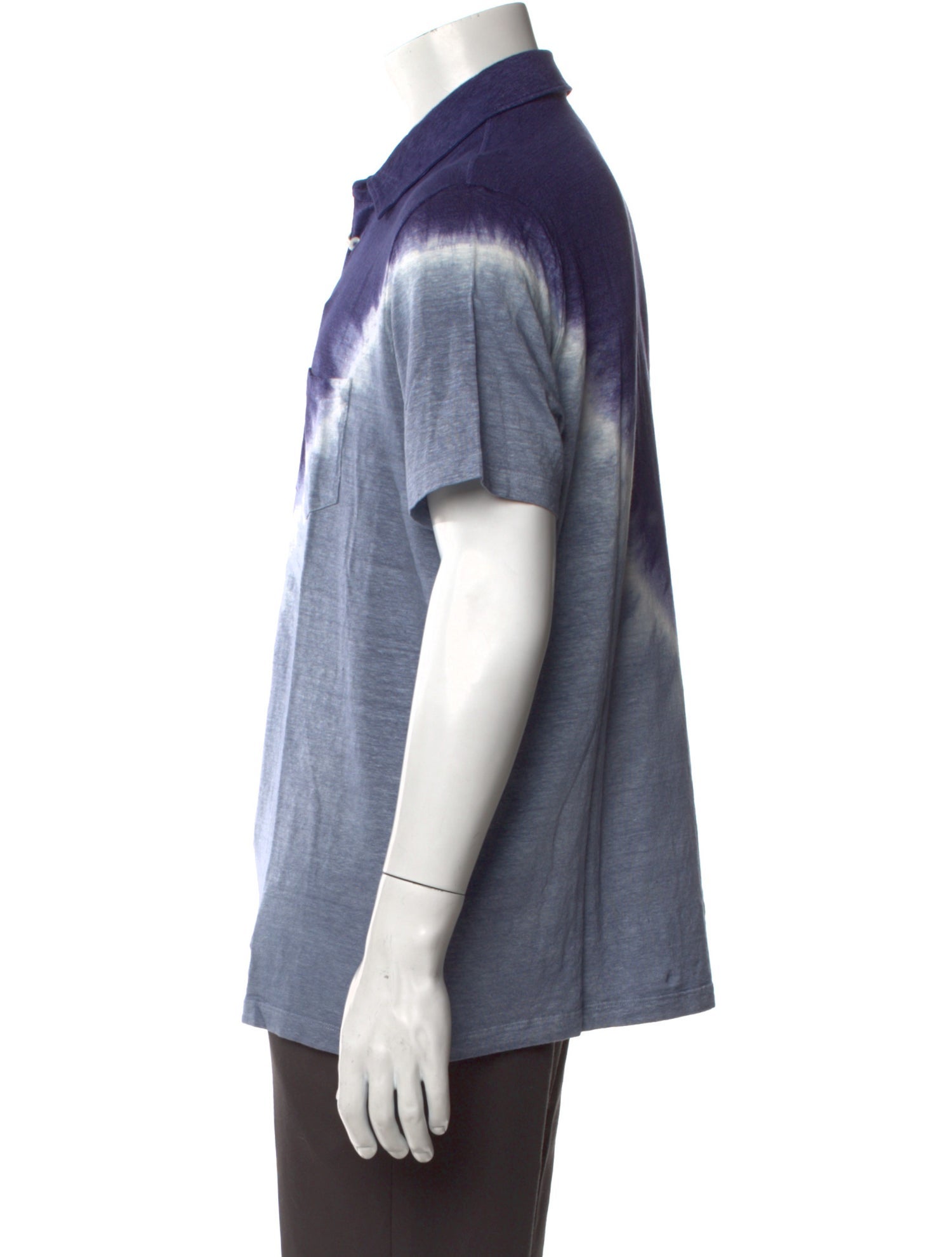 Altea Linen Crew Neck Polo Shirt w/ Tags