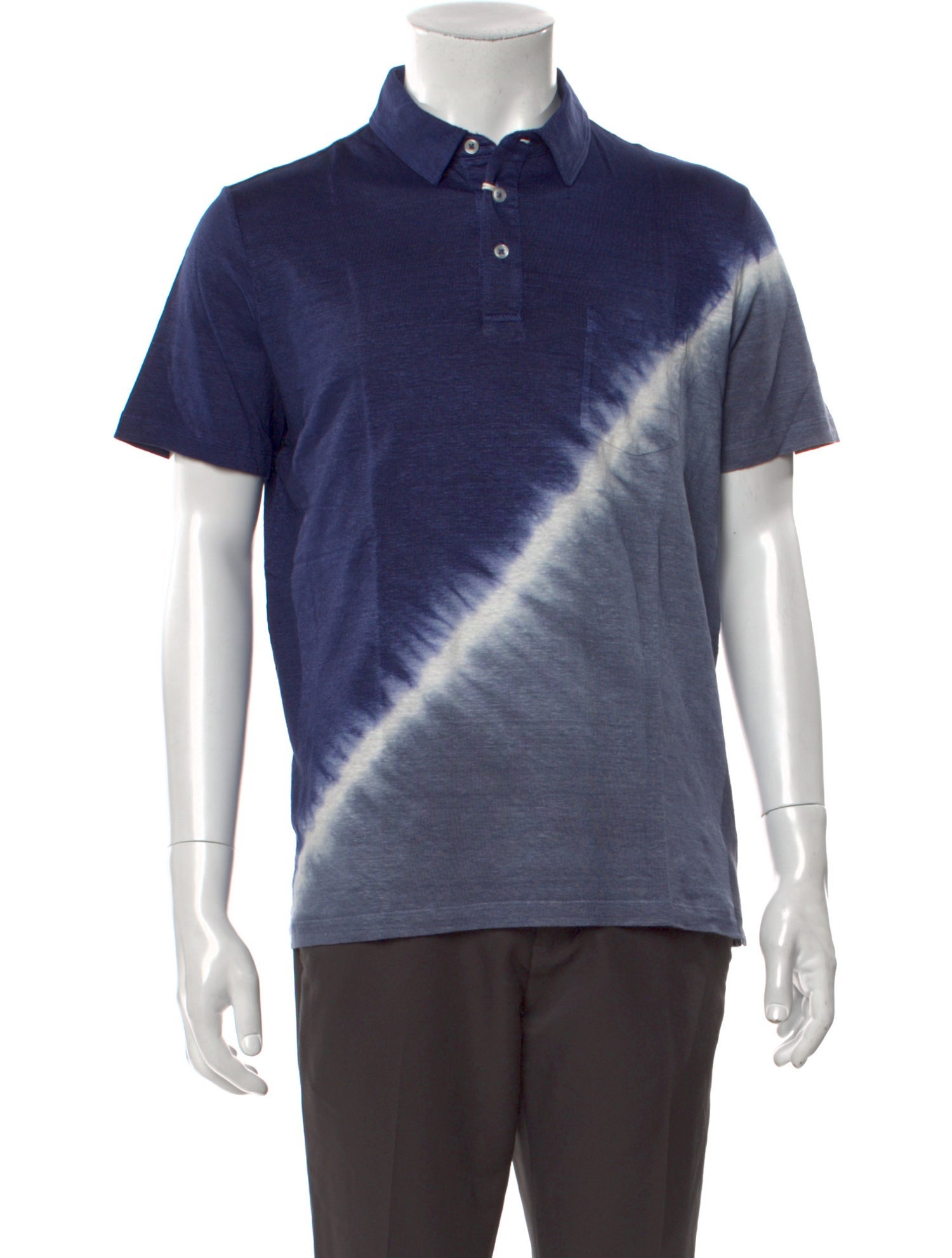 Altea Linen Collar Polo Shirt w/ Tags
