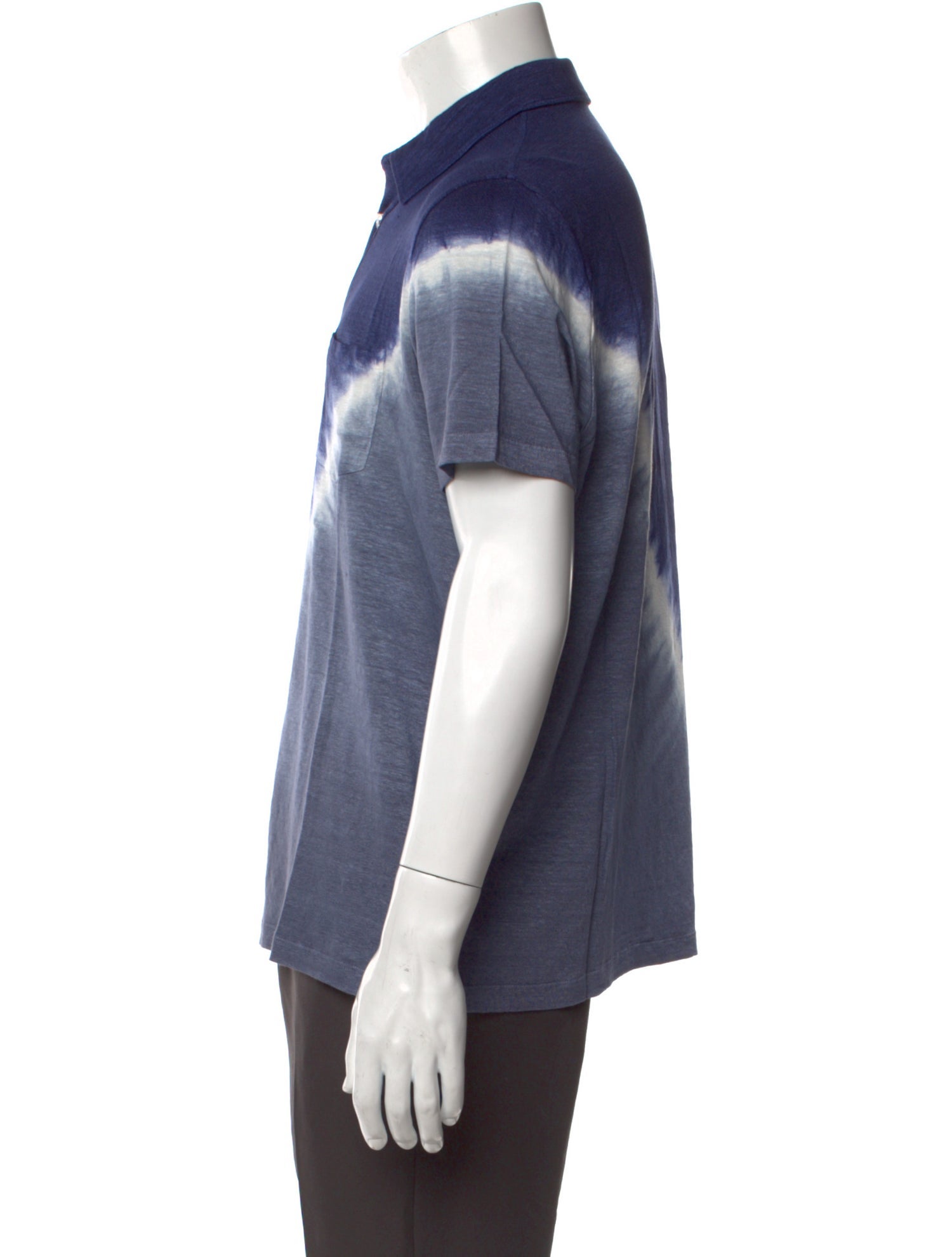 Altea Linen Collar Polo Shirt w/ Tags