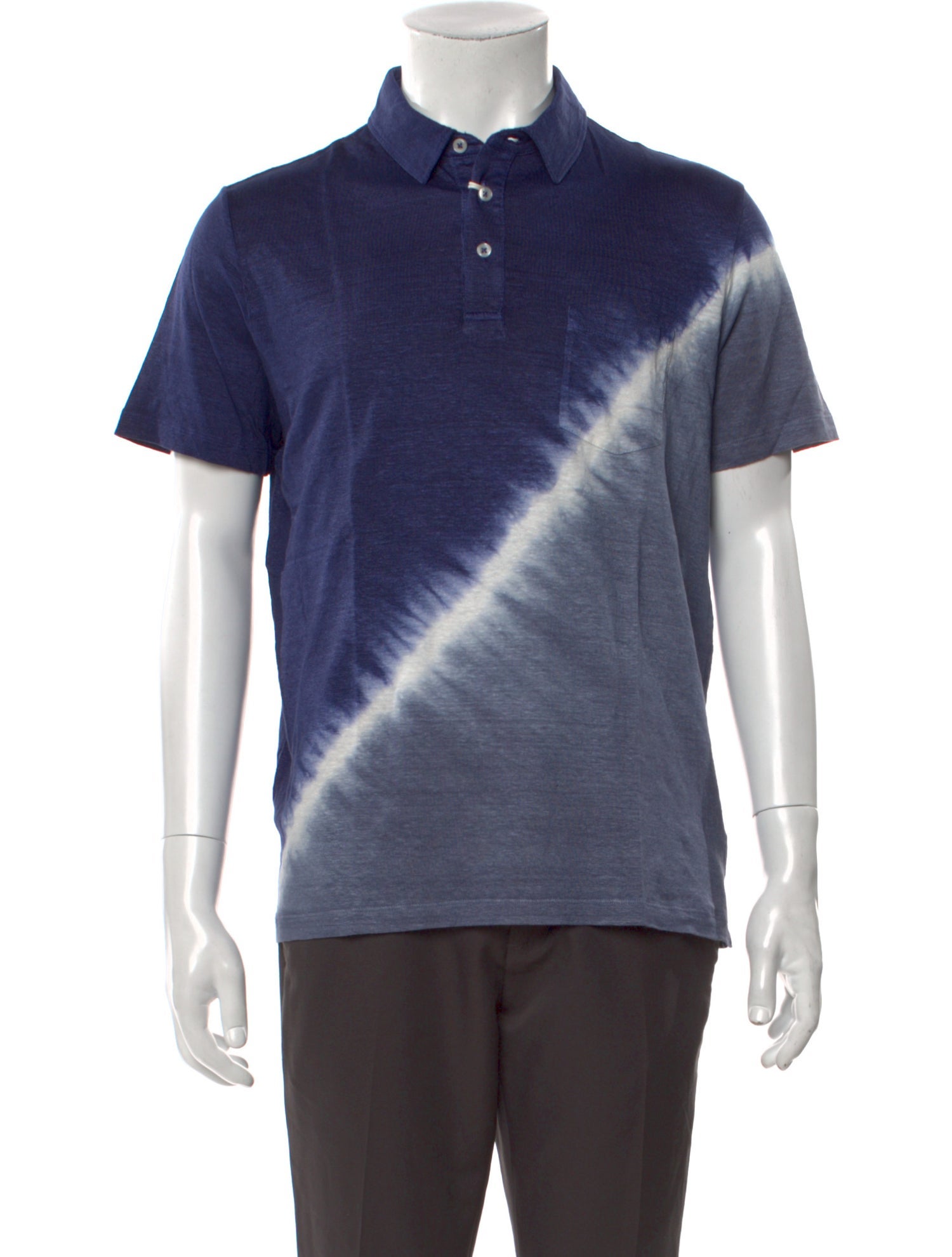 Altea Linen Collar Polo Shirt w/ Tags