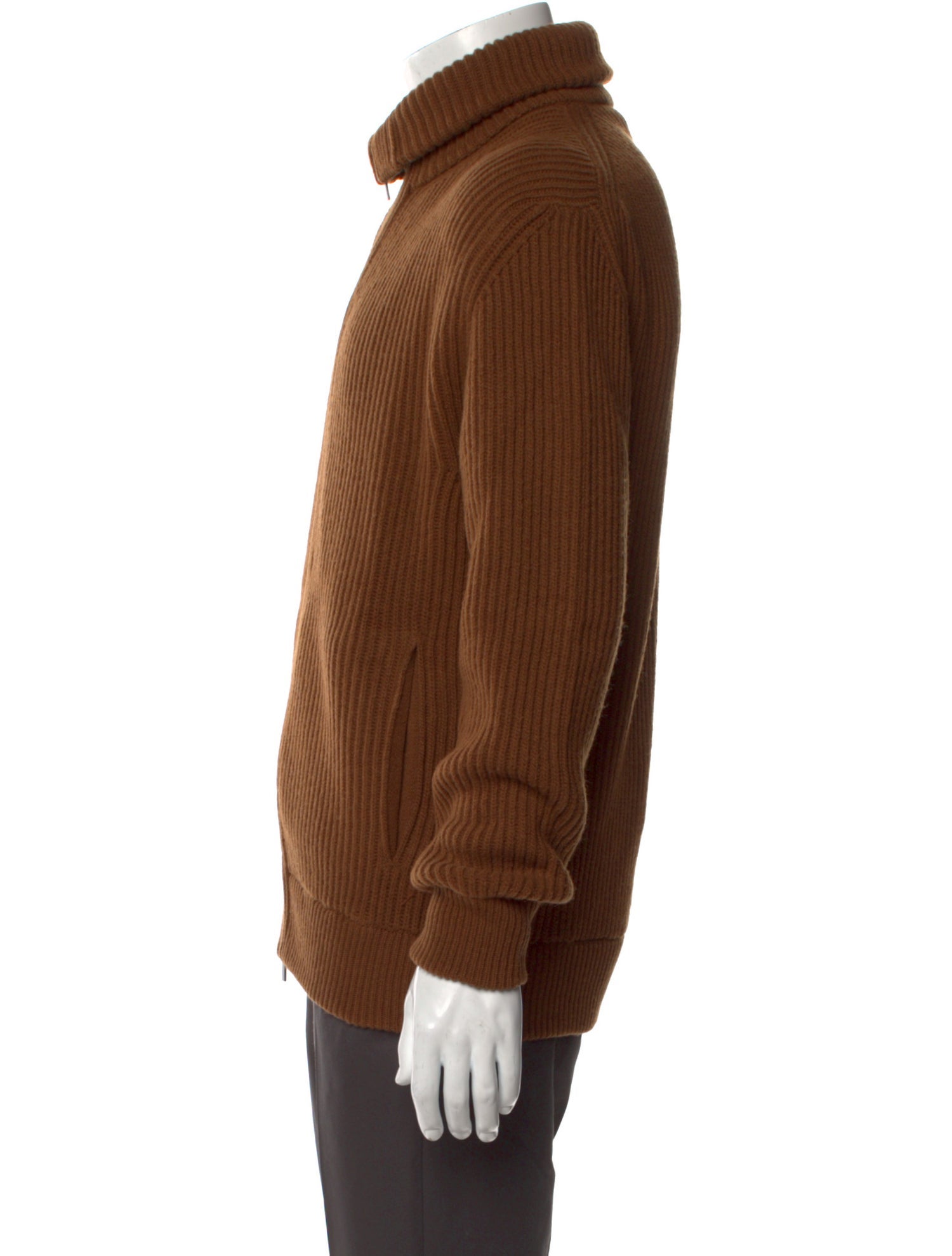 Altea Virgin Wool Turtleneck Cardigan w/ Tags