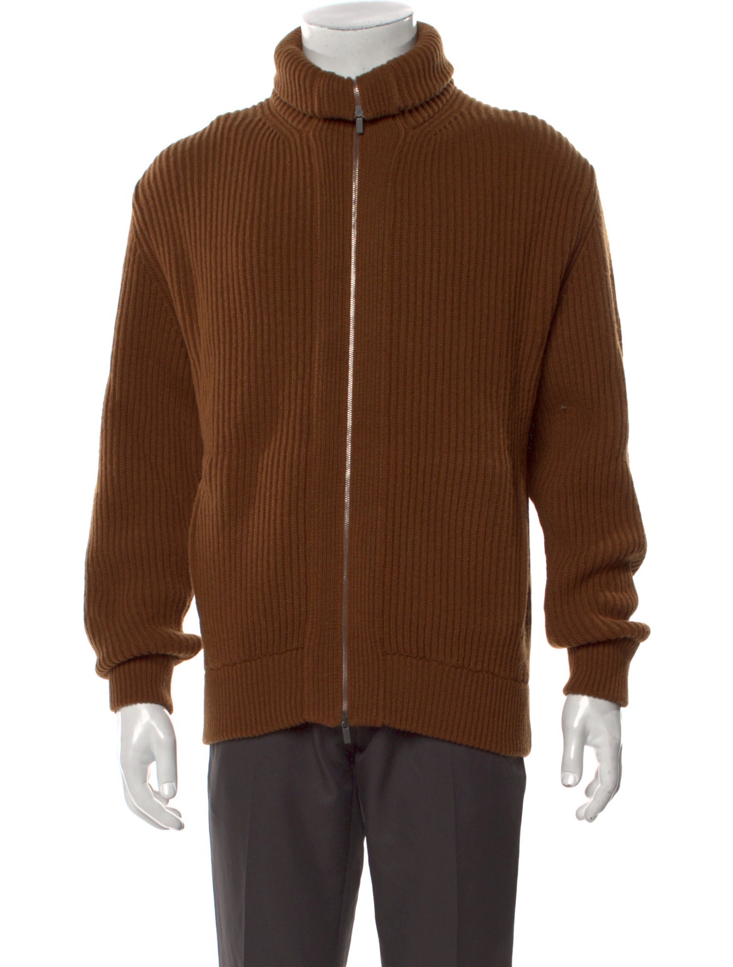 Altea Virgin Wool Turtleneck Cardigan w/ Tags