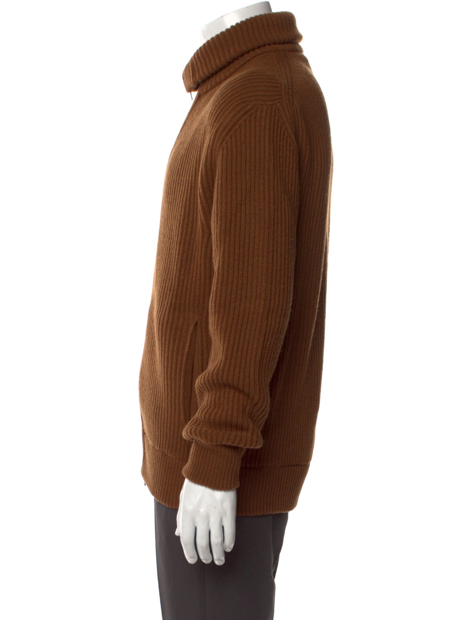 Altea Virgin Wool Turtleneck Cardigan w/ Tags