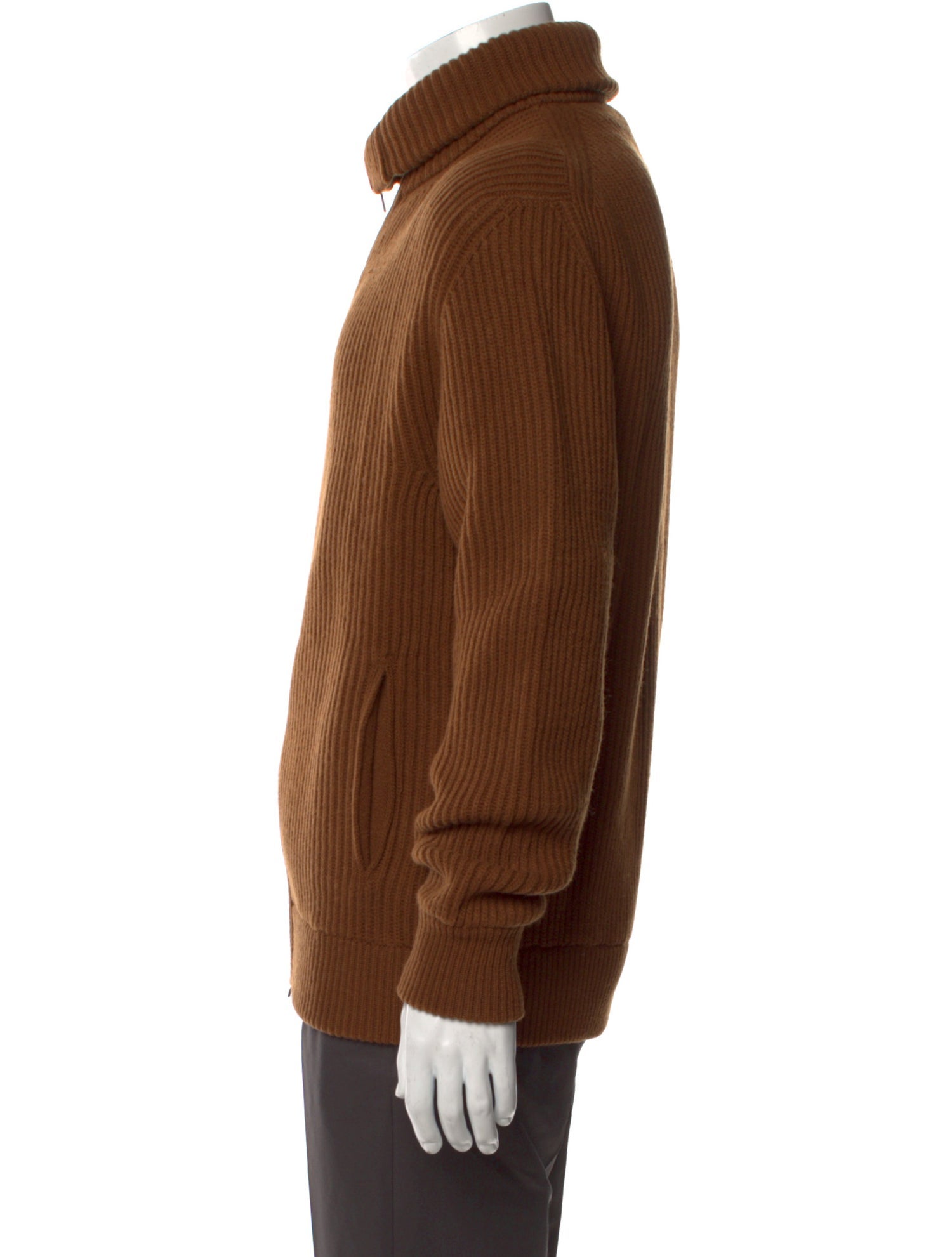 Altea Virgin Wool Turtleneck Cardigan w/ Tags