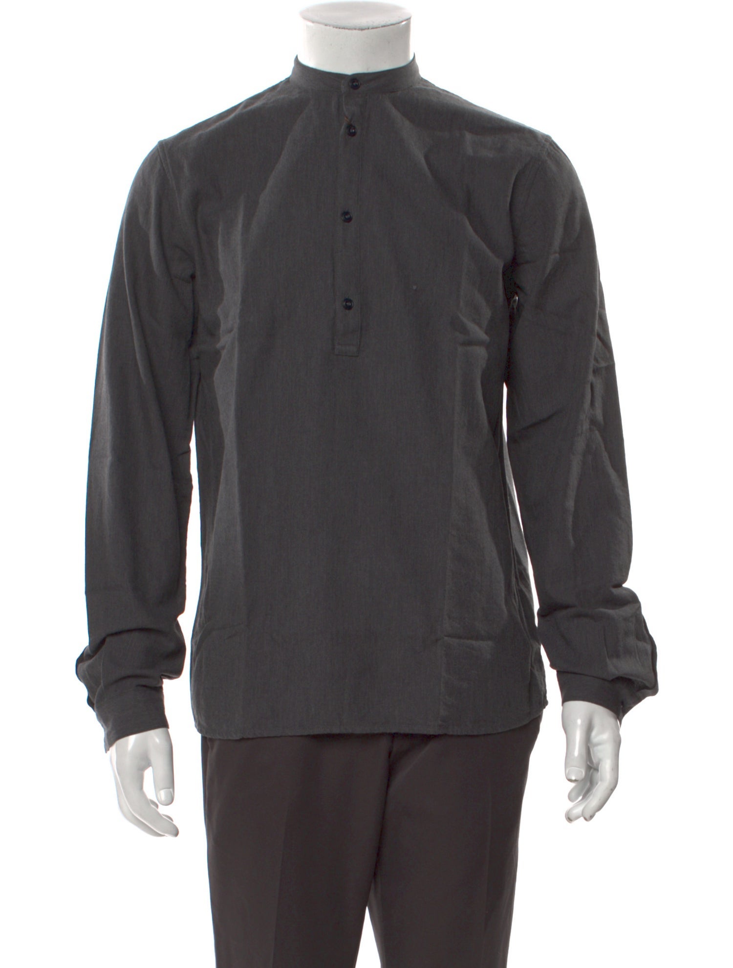 Altea Mock Neck Long Sleeve Henley w/ Tags