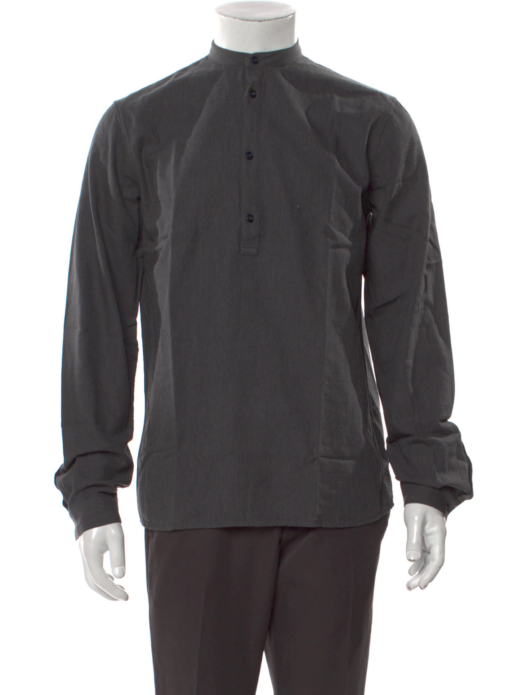 Altea Crew Neck Long Sleeve Henley w/ Tags