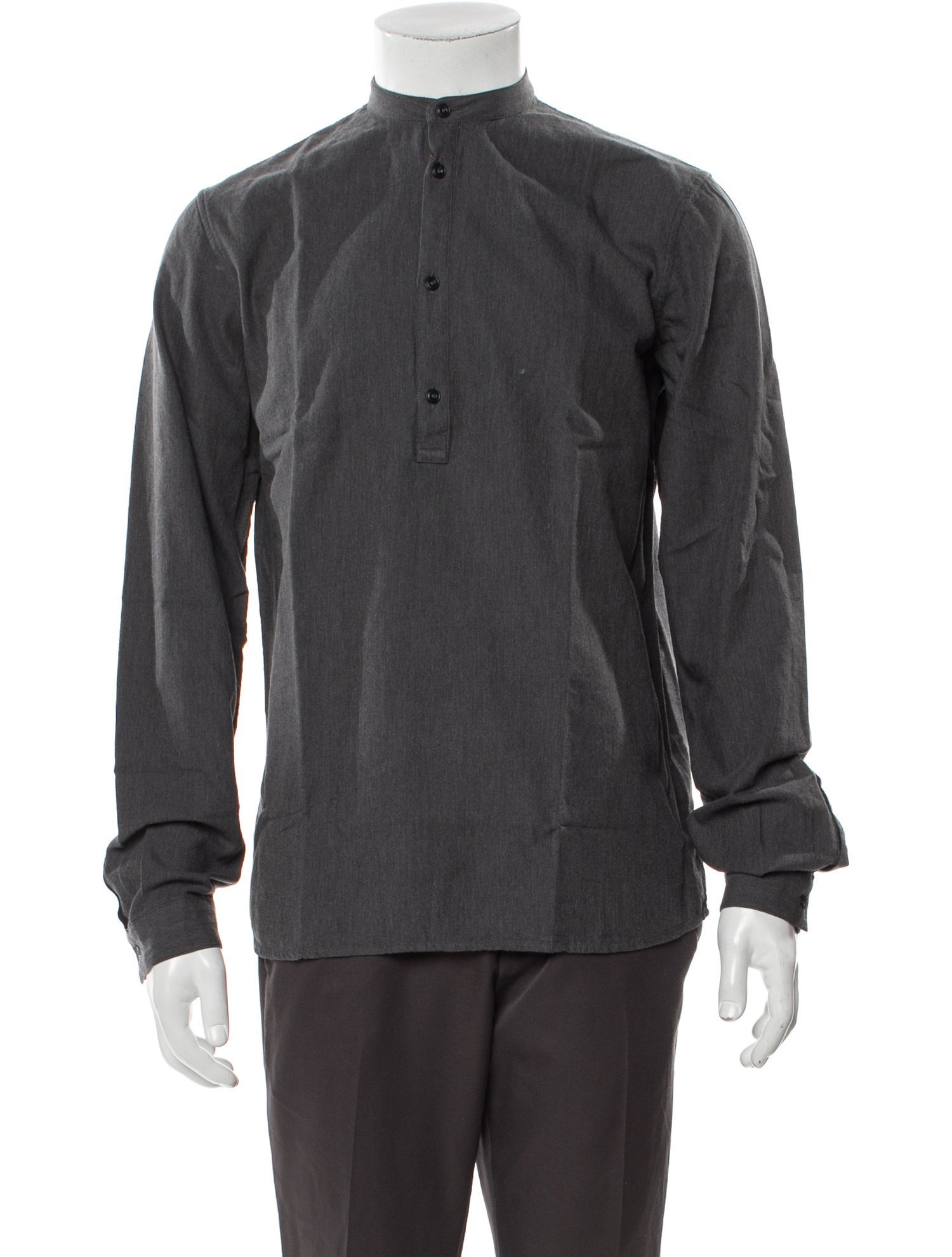 Altea Mock Neck Long Sleeve Henley w/ Tags