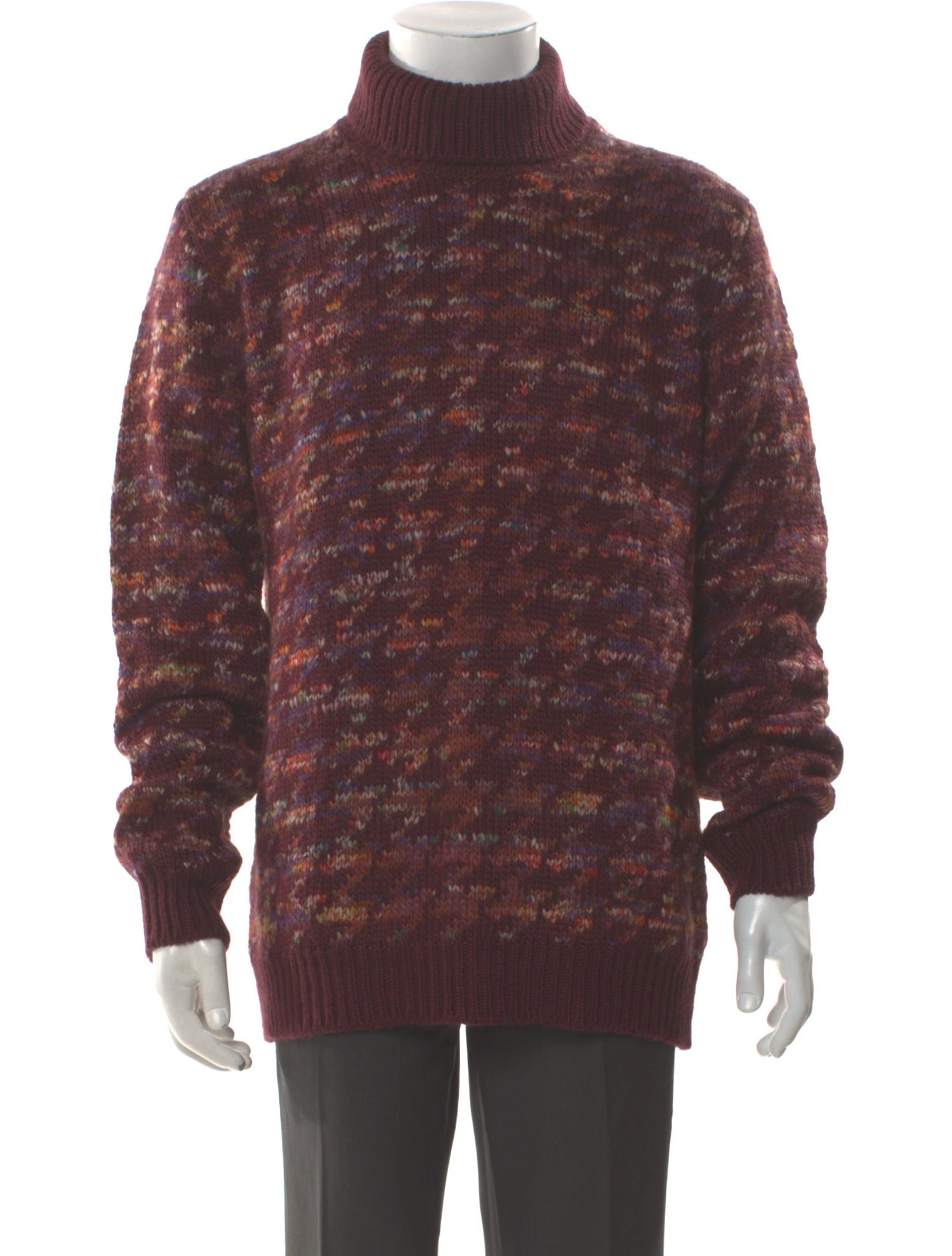 Altea Printed Turtleneck Pullover