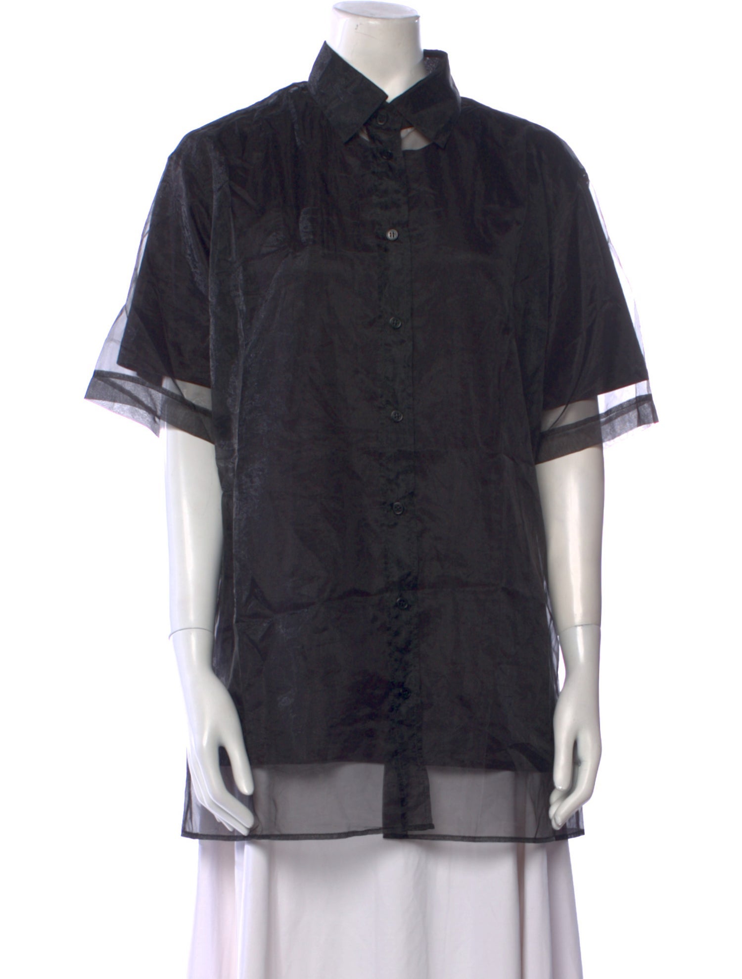Altu Short Sleeve Button-Up Top