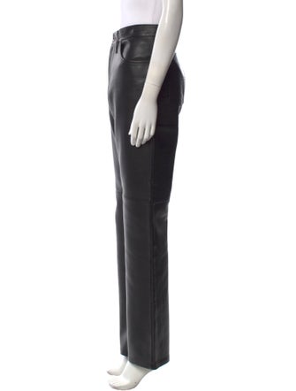 Altu Leather Wide Leg Pants