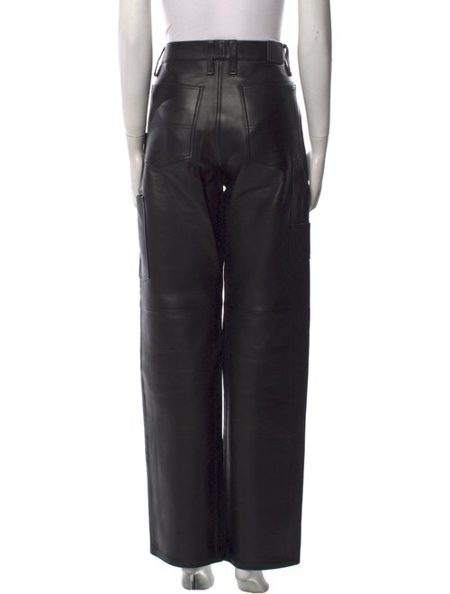 Altu Leather Wide Leg Pants