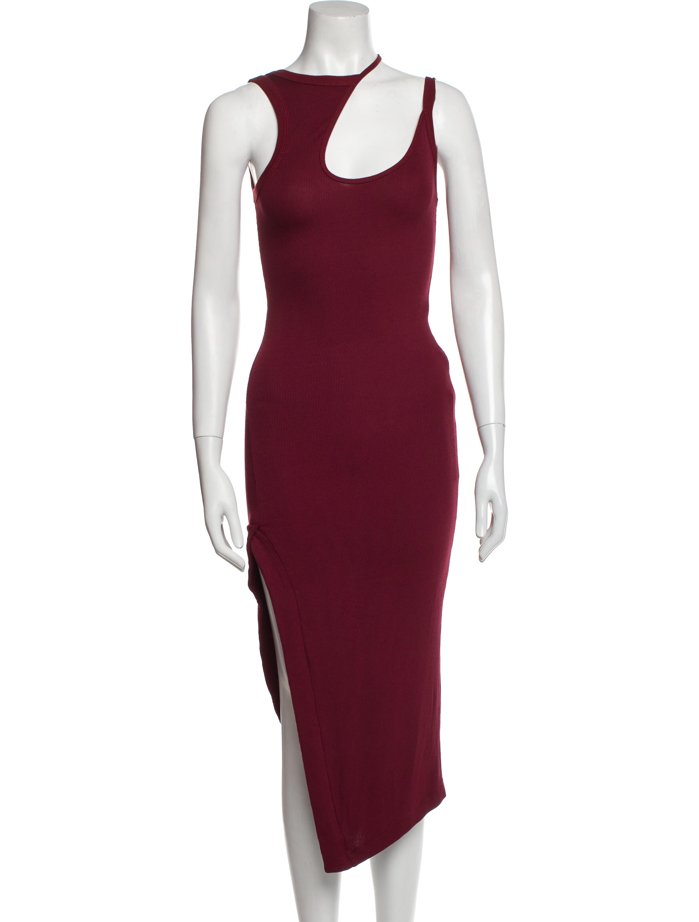 Alix NYC Scoop Neck Midi Length Dress