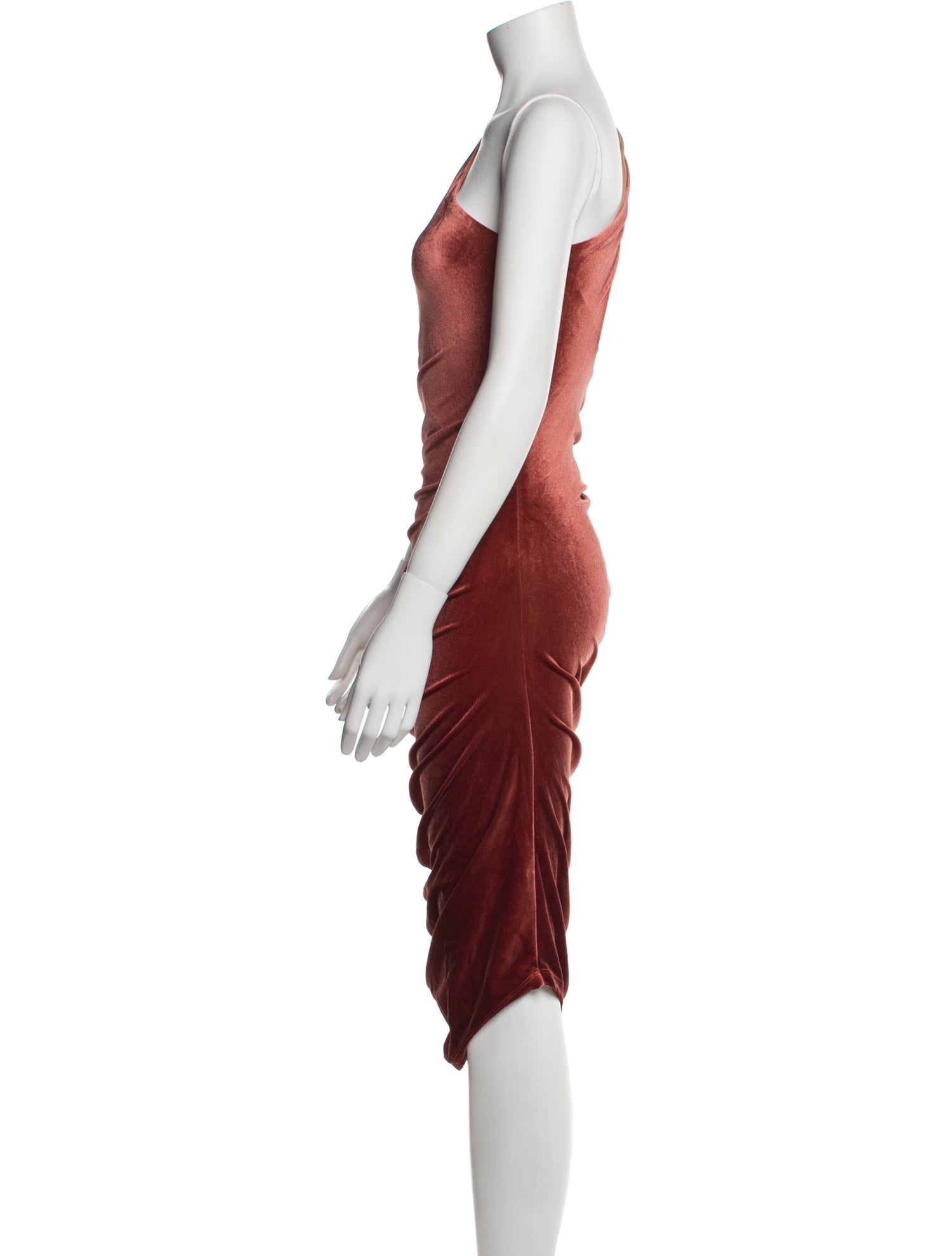 Alix NYC One-Shoulder Midi Length Dress