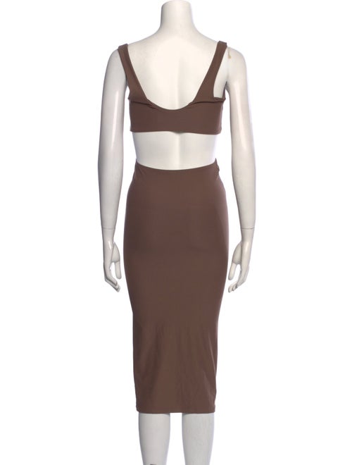 Alix NYC Square Neckline Long Dress