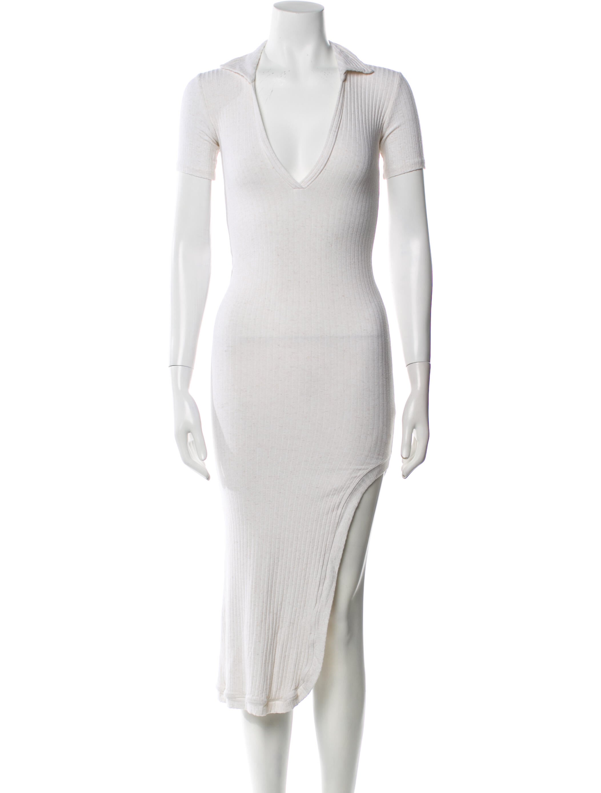 Alix NYC V-Neck Midi Length Dress