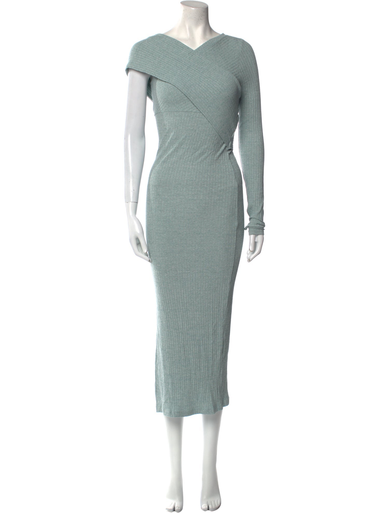 Alix NYC V-Neck Midi Length Dress
