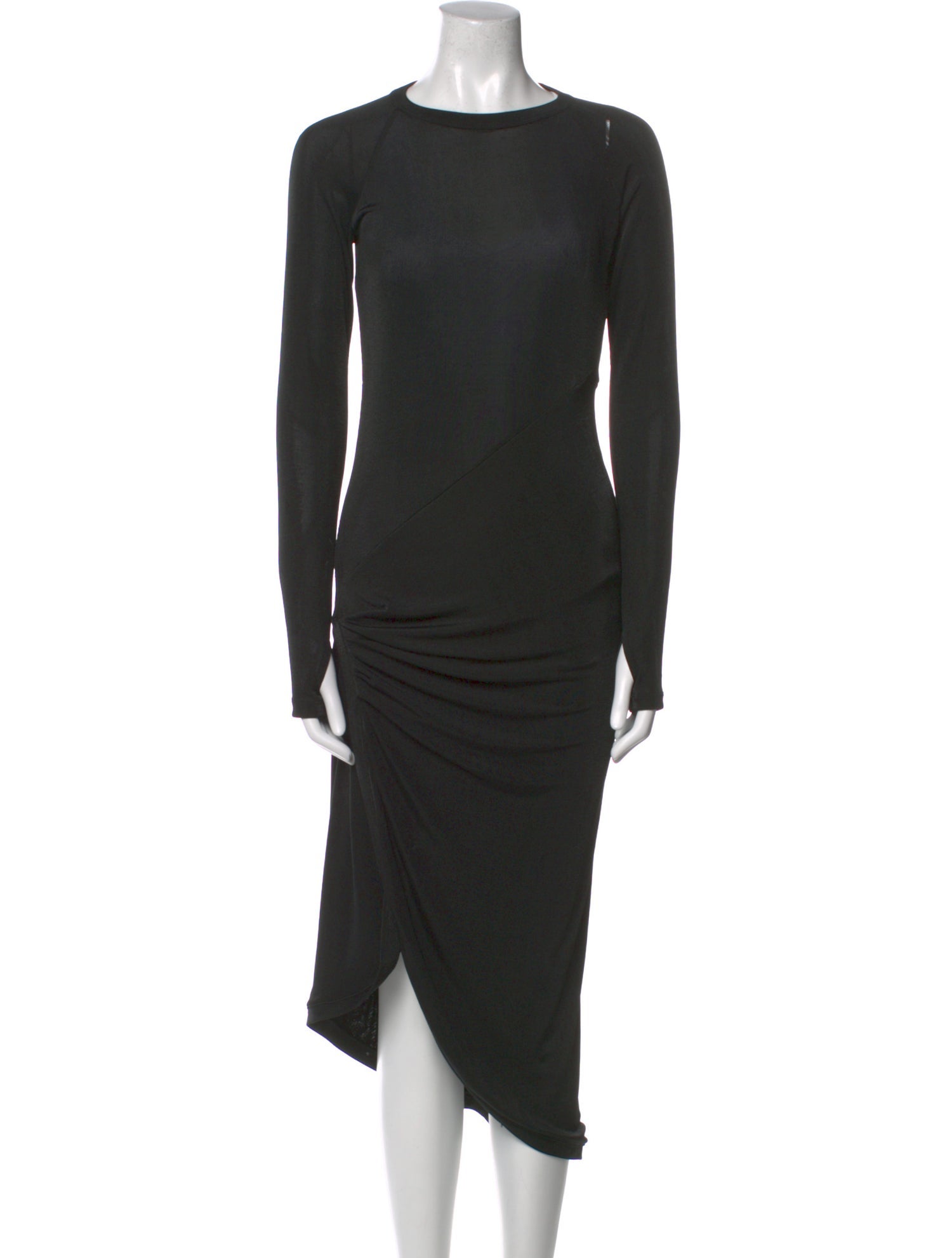 Alix NYC Bateau Neckline Midi Length Dress