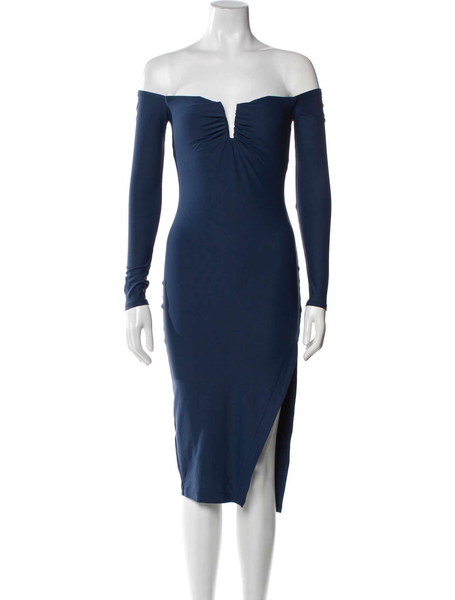 Alix NYC Off-The-Shoulder Knee-Length Dress