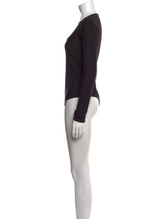 Alix NYC Square Neckline Long Sleeve Bodysuit