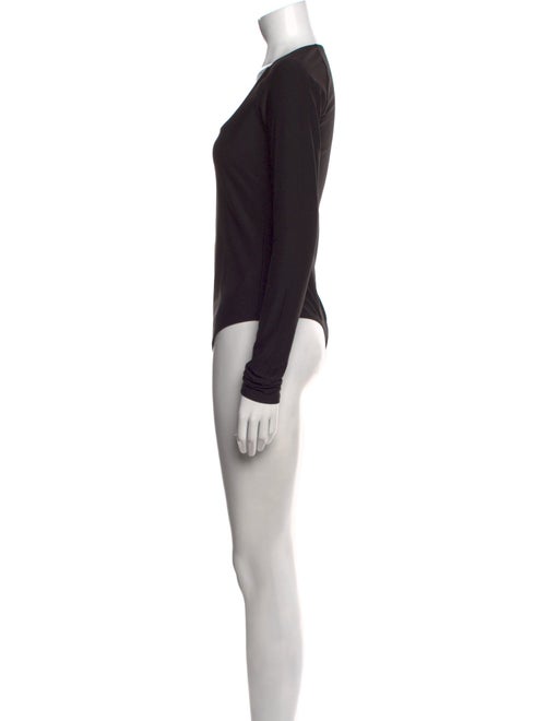 Alix NYC Square Neckline Long Sleeve Bodysuit