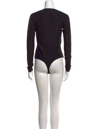Alix NYC Square Neckline Long Sleeve Bodysuit