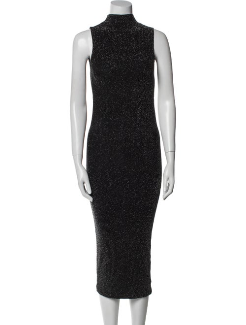 Alix NYC Mock Neck Long Dress