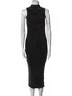 Alix NYC Mock Neck Long Dress