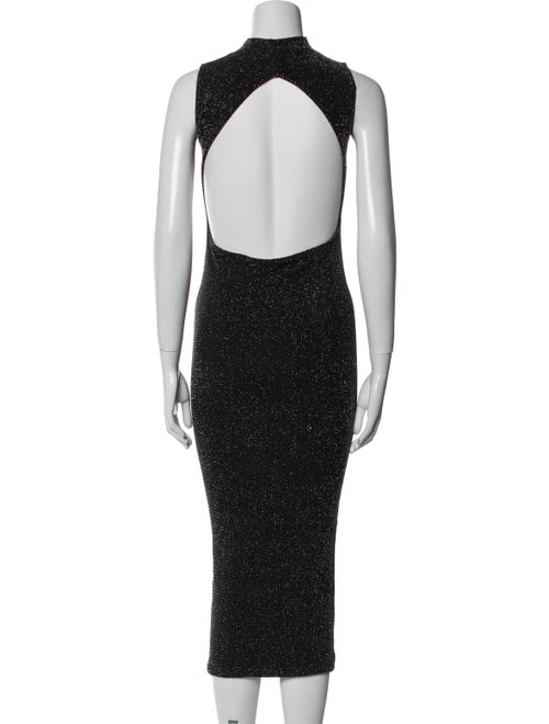 Alix NYC Mock Neck Long Dress