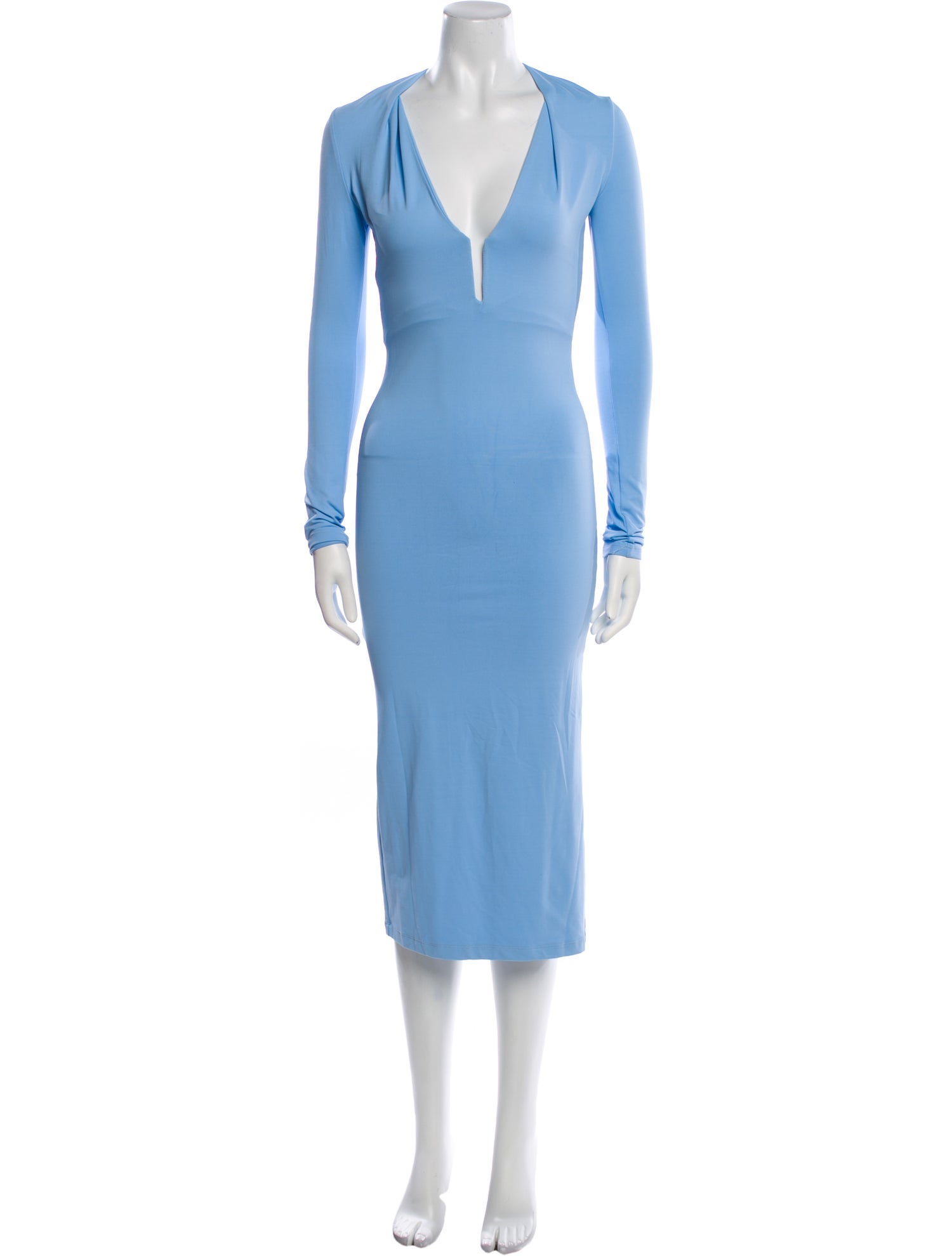 Alix NYC V-Neck Midi Length Dress