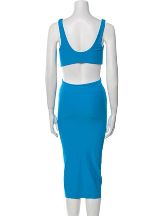 Alix NYC Scoop Neck Midi Length Dress