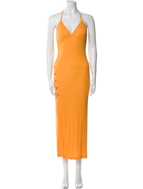 Alix NYC Halterneck Midi Length Dress