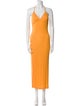 Alix NYC Halterneck Midi Length Dress