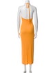 Alix NYC Halterneck Midi Length Dress