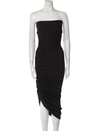 Alix NYC Strapless Midi Length Dress