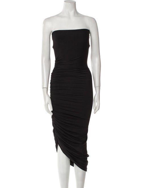 Alix NYC Strapless Midi Length Dress
